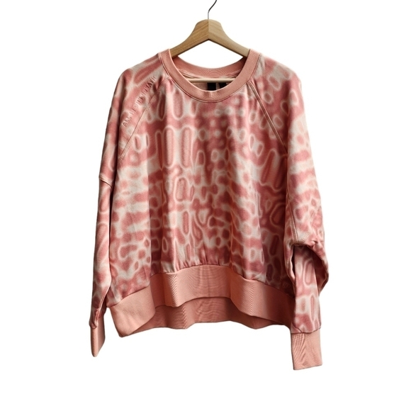 NWT Adidas x 11 Honoré Sweatshirt, Oversized, Halo Blush, 1X - Picture 2 of 16